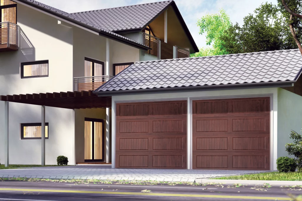 DoorLink 3640 Insulated Long Grooved — garage door repair Oklahoma City